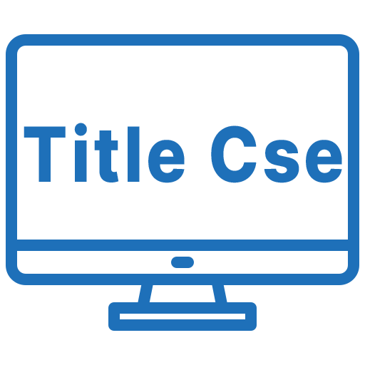 Title Case Converter